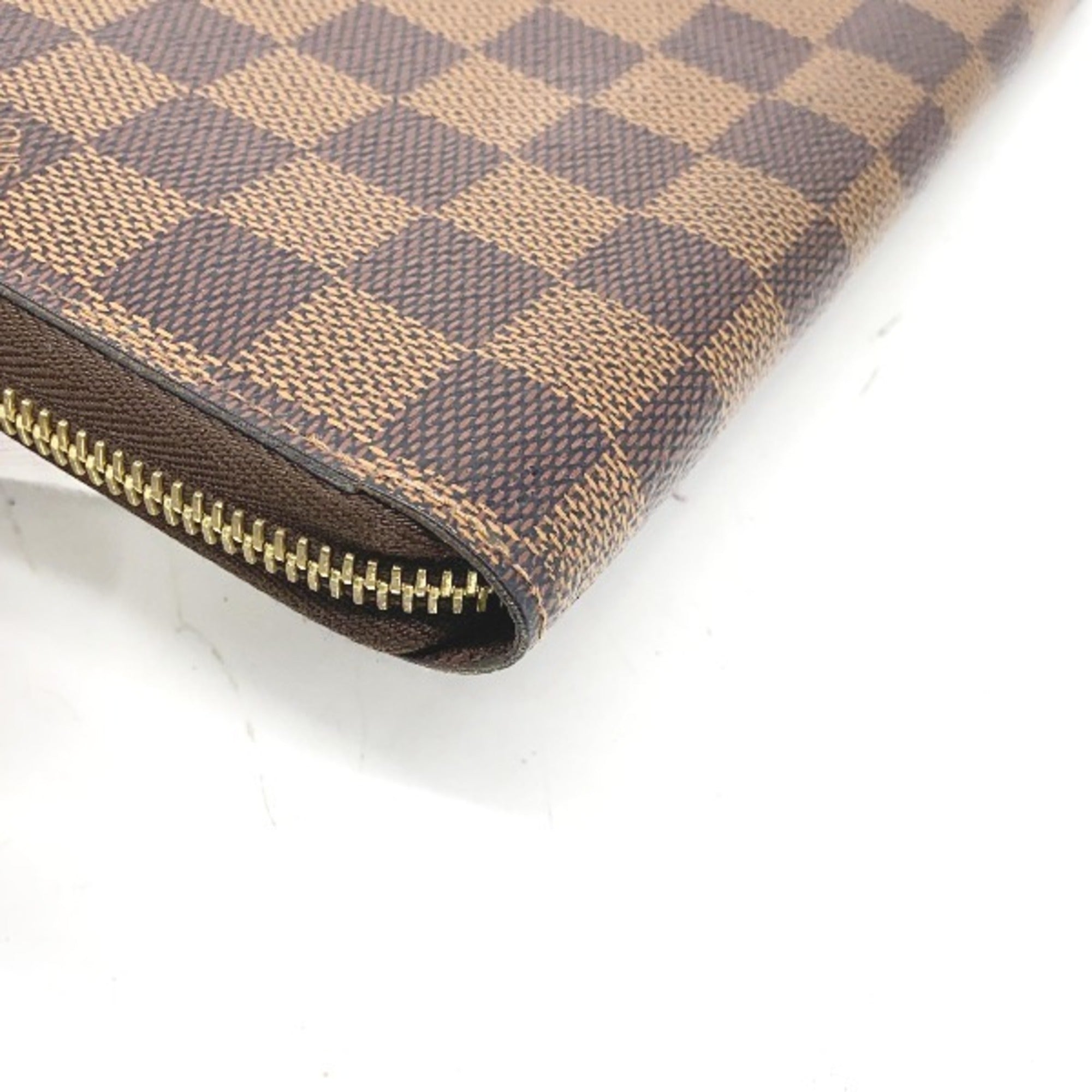 Louis Vuitton Brown Damier Canvas Long Wallet