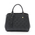 Louis Vuitton Black Cuir Ombre Leather Monogram Empreinte Handbag