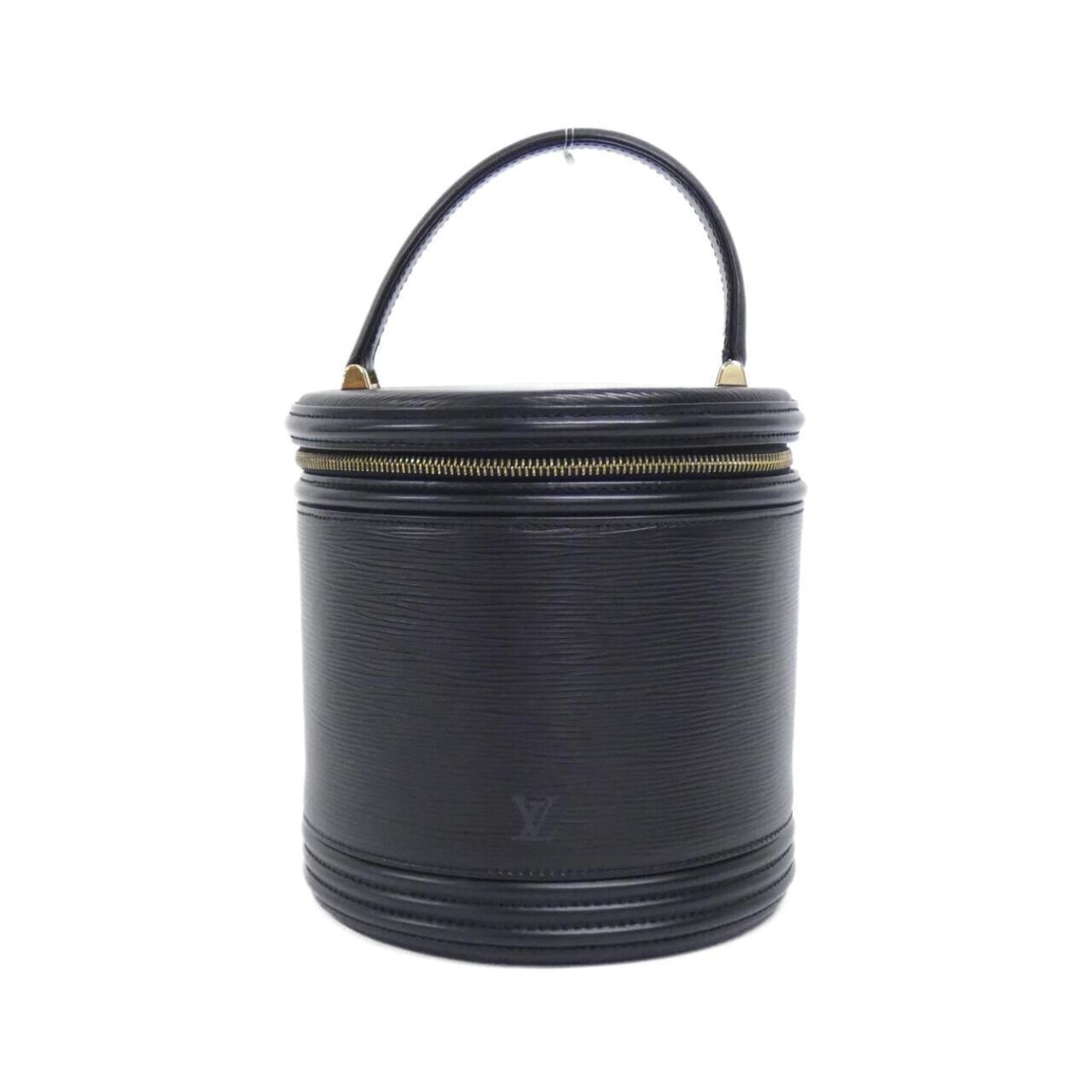 Louis Vuitton Black Leather Handbag