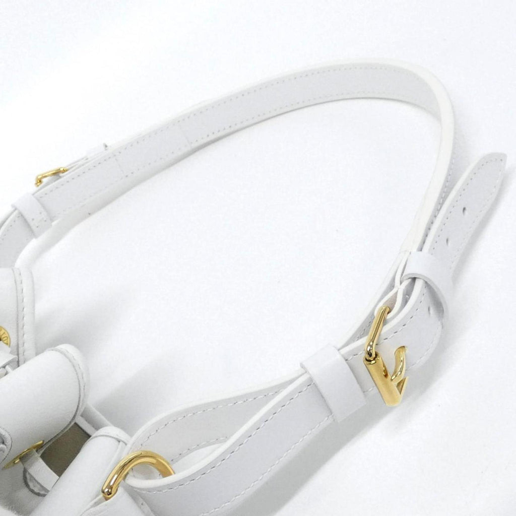 Louis Vuitton Blanc Leather Shoulder Bag
