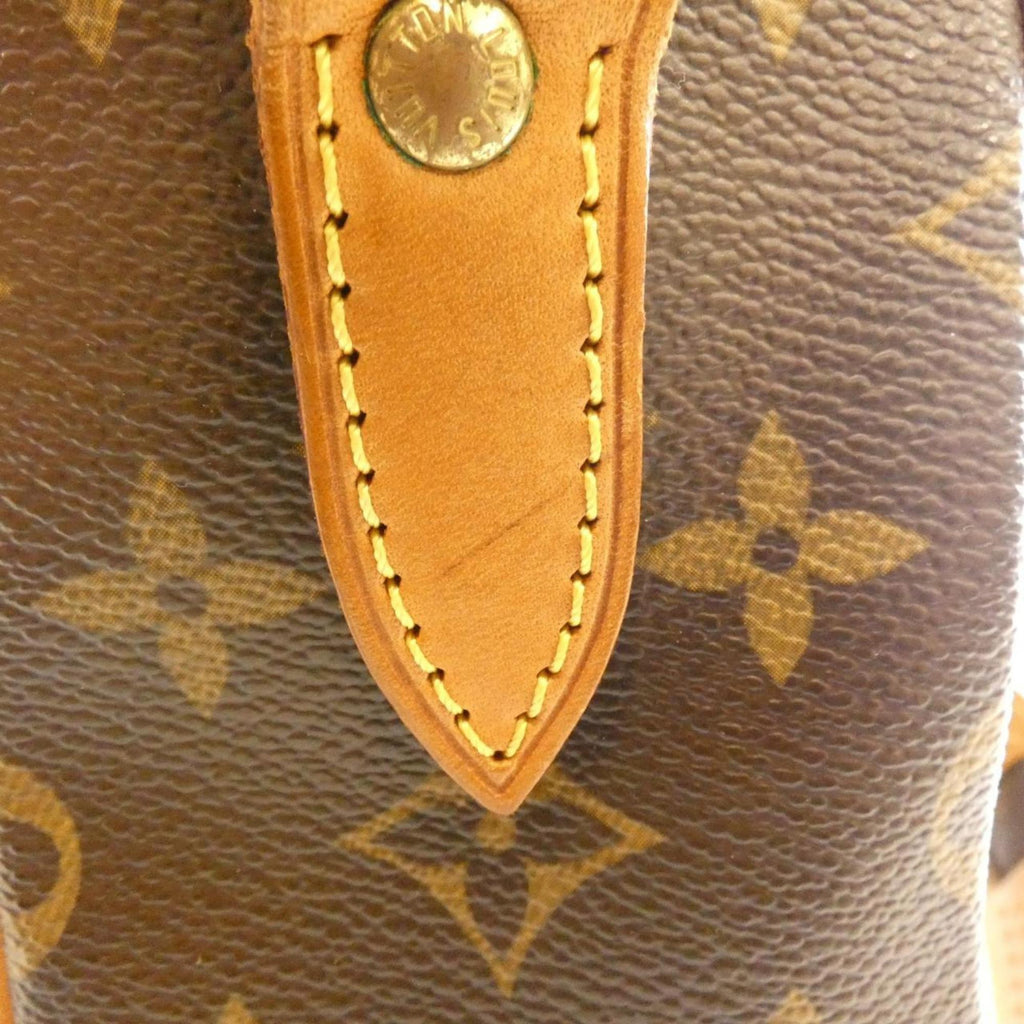Louis Vuitton Marron Coated Canvas Shoulder Bag