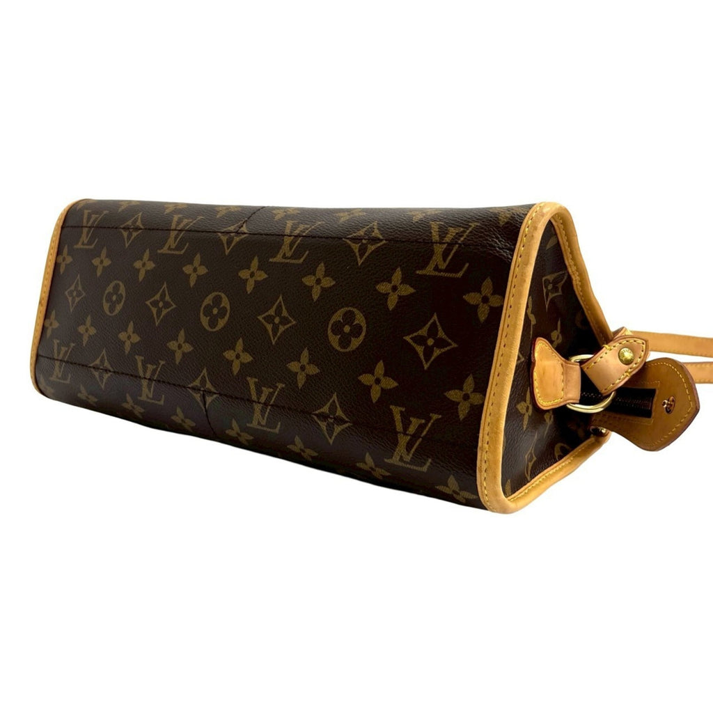 Louis Vuitton Brown Leather Pvc Pochette Shoulder Bag
