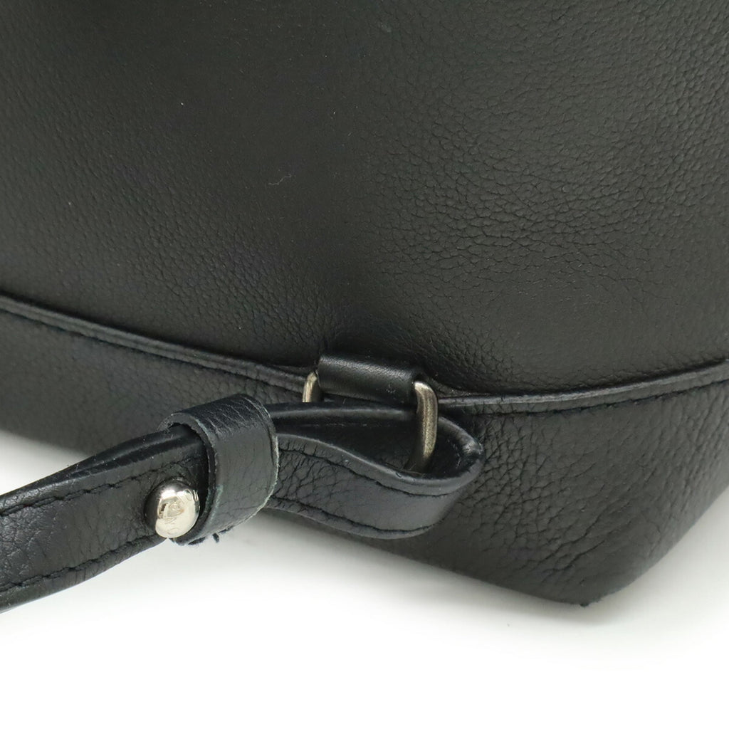 Louis Vuitton Black Noir Leather Backpack