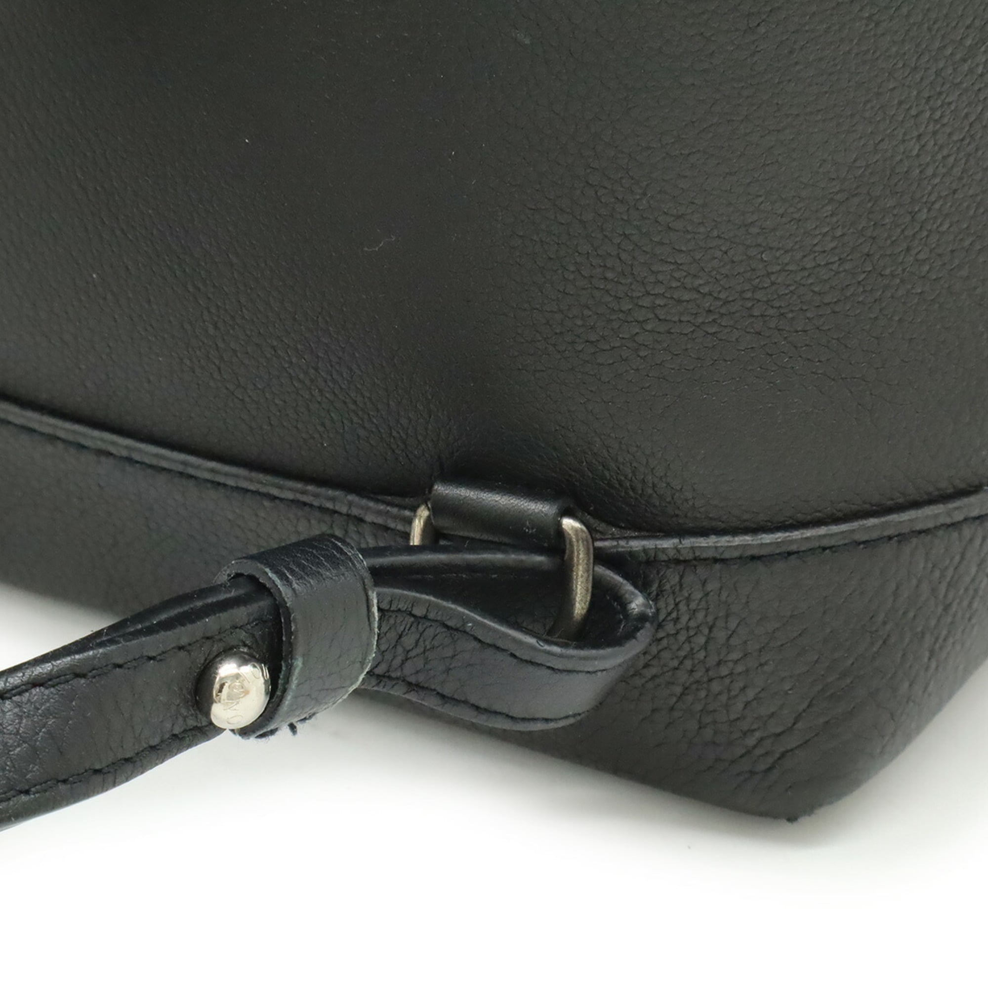 Louis Vuitton Black Noir Leather Backpack