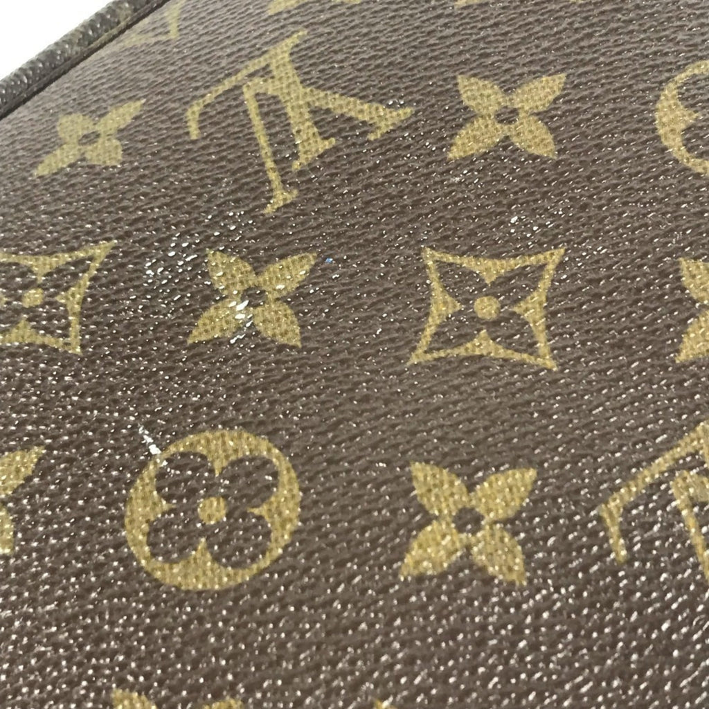 Louis Vuitton Monogram Brown Monogram Clutch Bag Pouch