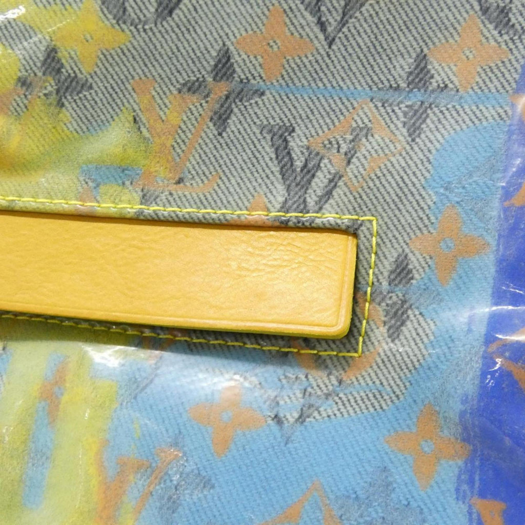 Louis Vuitton Monogram Pulp Jaune Pvc Boston Bag