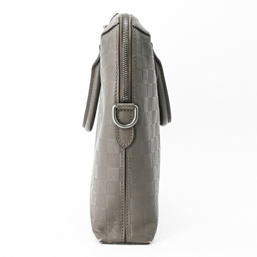 Louis Vuitton Gray Damier Infini Shoulder Bag