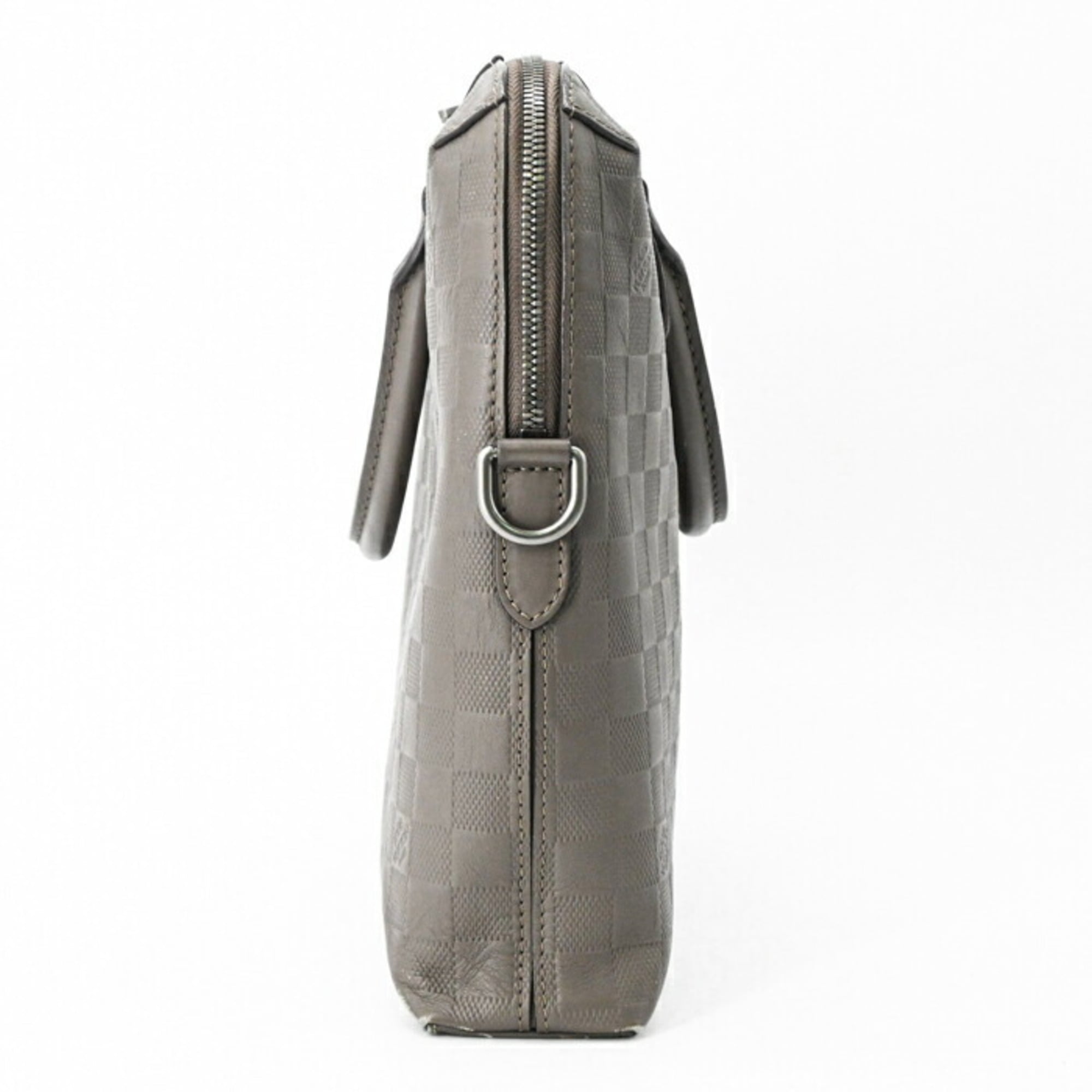 Louis Vuitton Gray Damier Infini Shoulder Bag