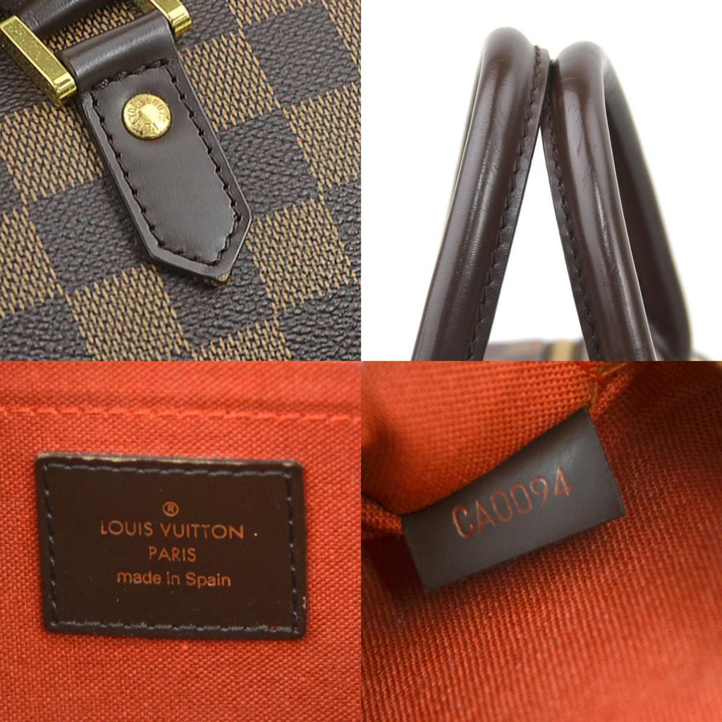 Louis Vuitton Brown Damier Canvas Handbag
