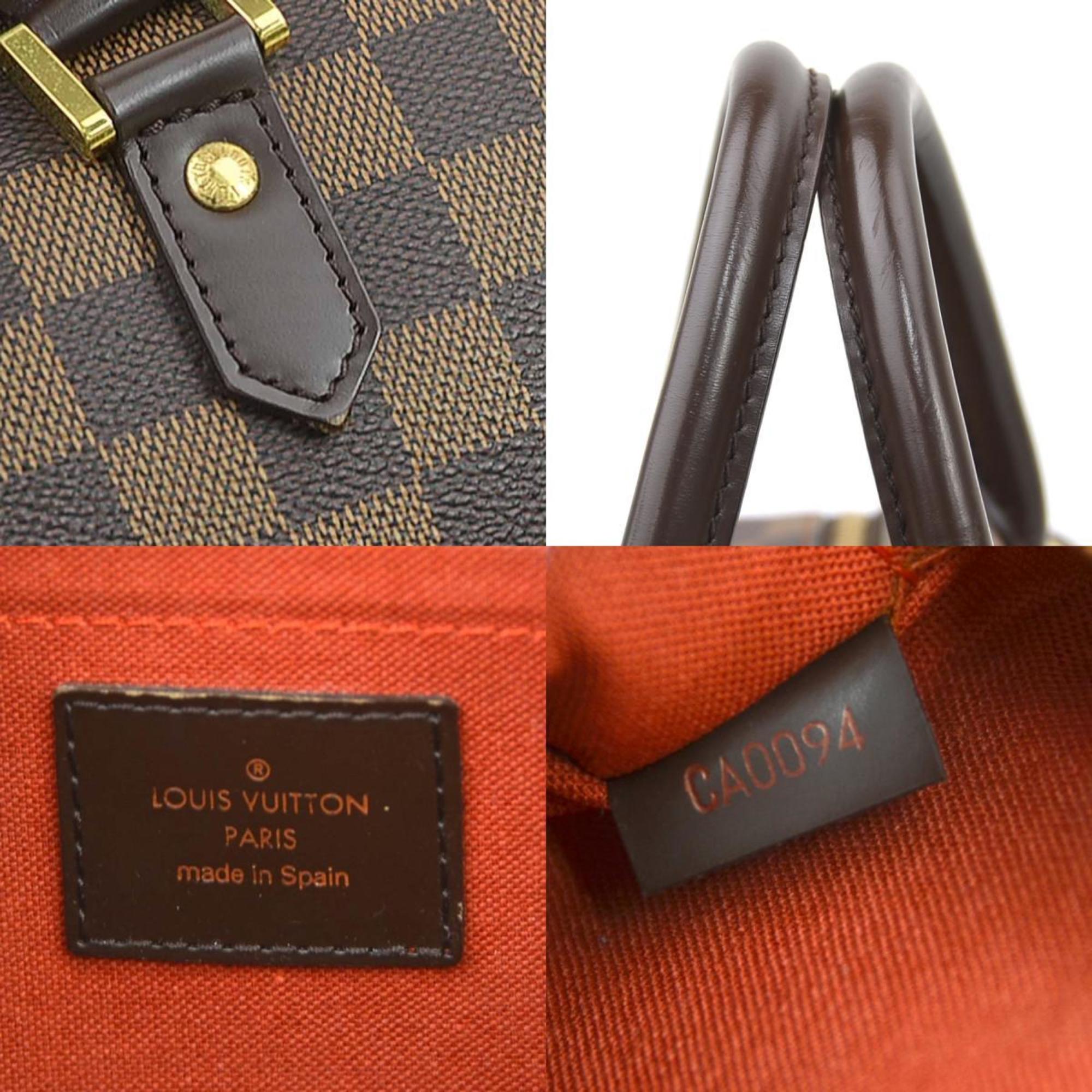 Louis Vuitton Brown Damier Canvas Handbag