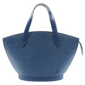 Louis Vuitton Epi Blue Toledo Blue Epi Leather Handbag