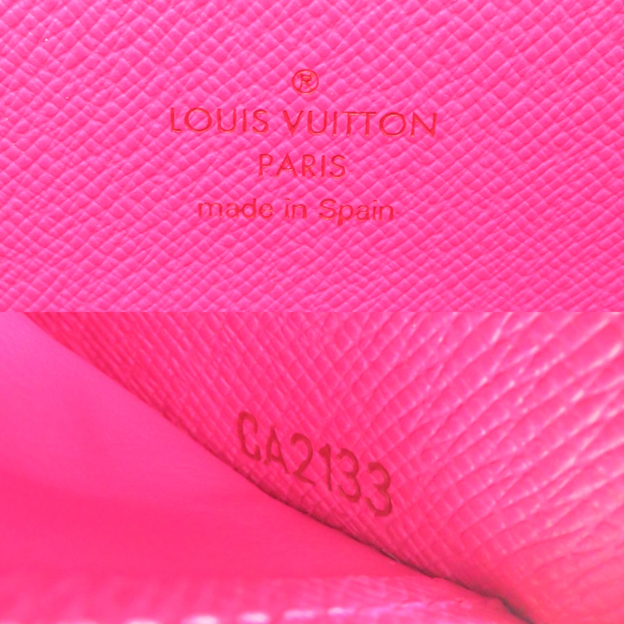 Louis Vuitton Noir Monogram Multicolore Long Wallet