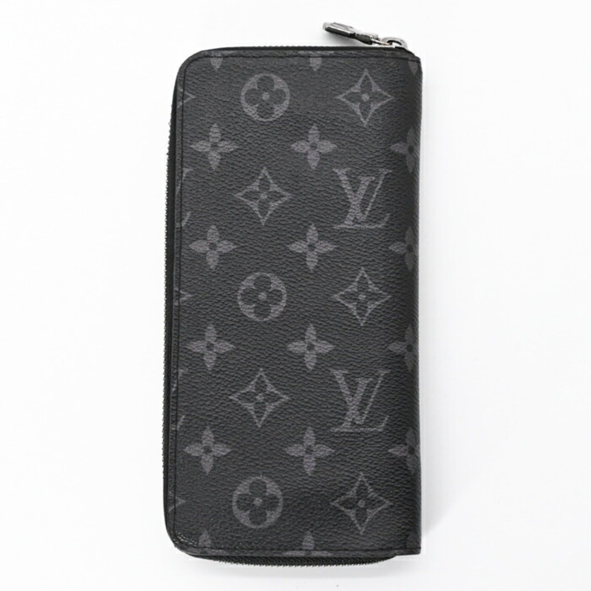 Louis Vuitton Black Monogram Eclipse Monogram Eclipse Long Wallet