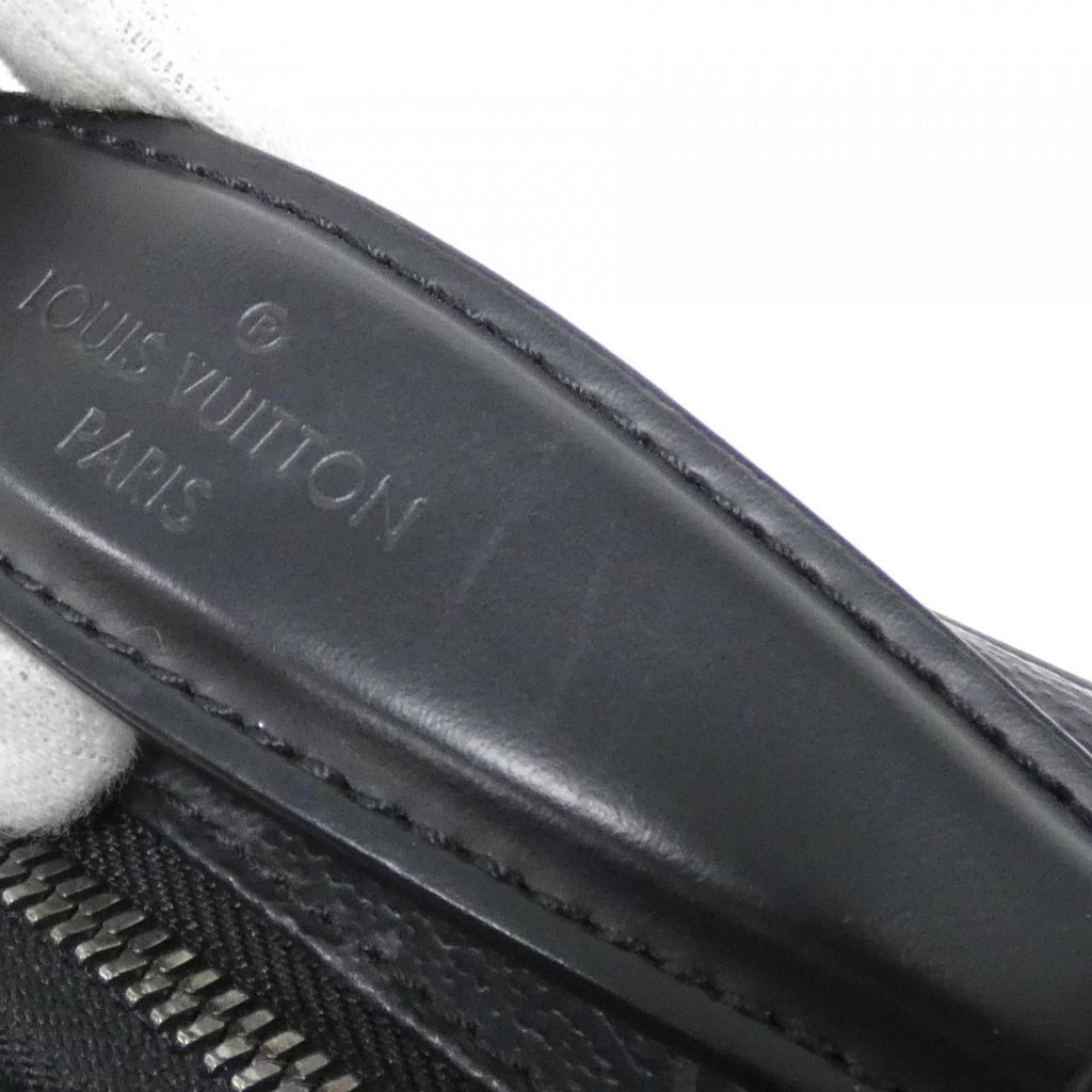 Louis Vuitton Black Coated Canvas Shoulder Bag