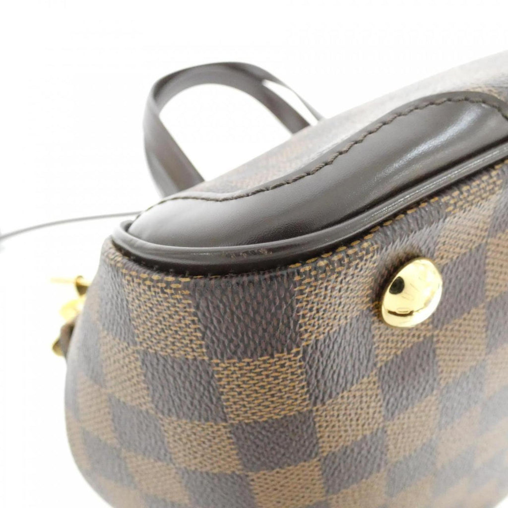 Louis Vuitton Brown Coated Canvas Handbag