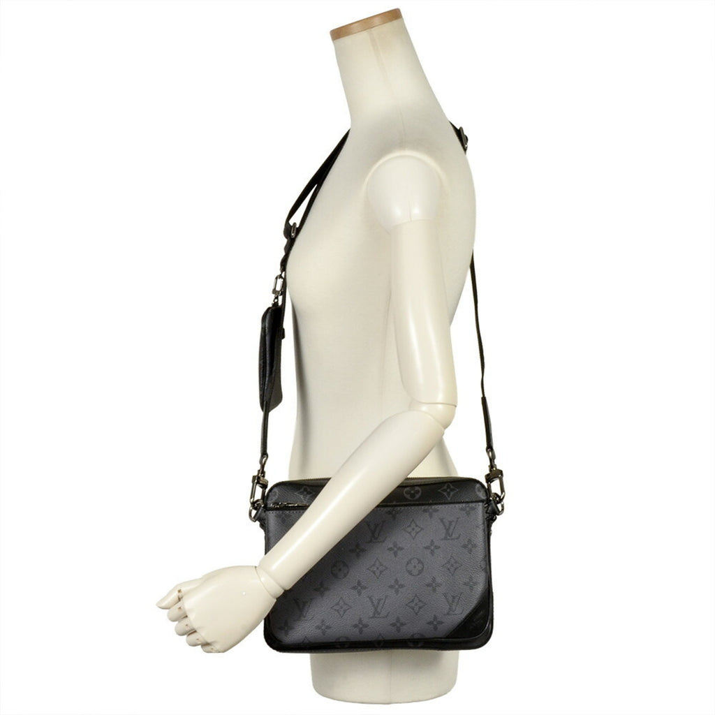 Louis Vuitton Black Monogram Eclipse Shoulder Bag