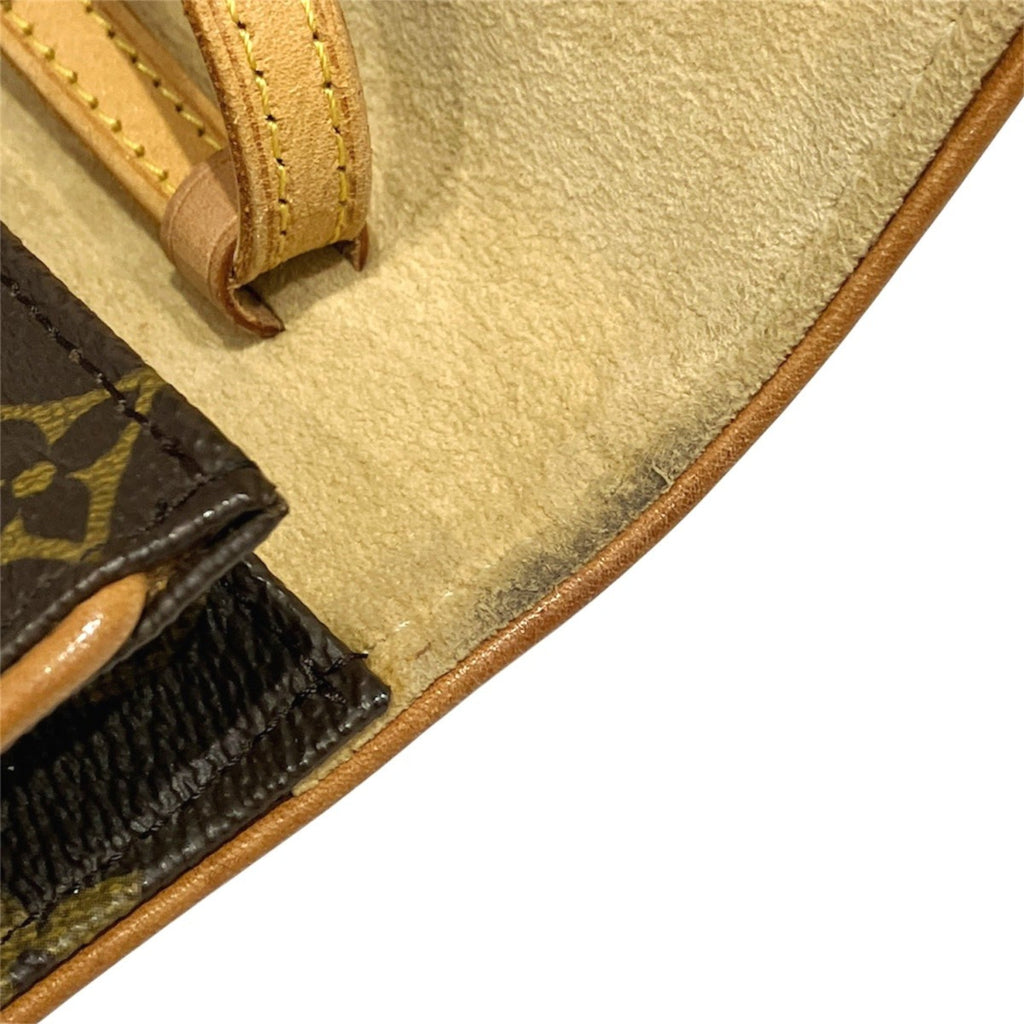Louis Vuitton Brown Pvc Pochette Shoulder Bag