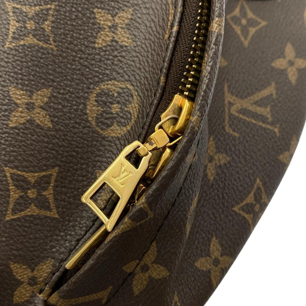 Louis Vuitton Brown Coated Canvas Backpack