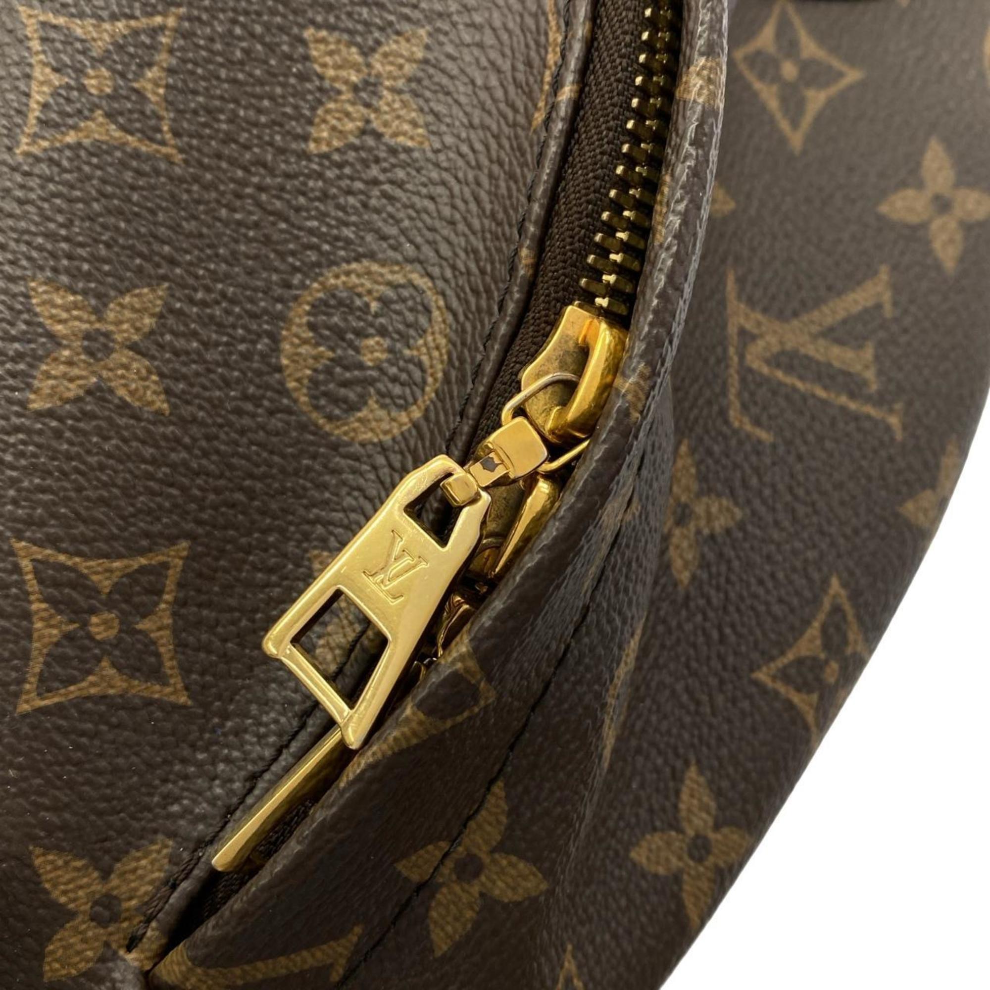 Louis Vuitton Brown Coated Canvas Backpack