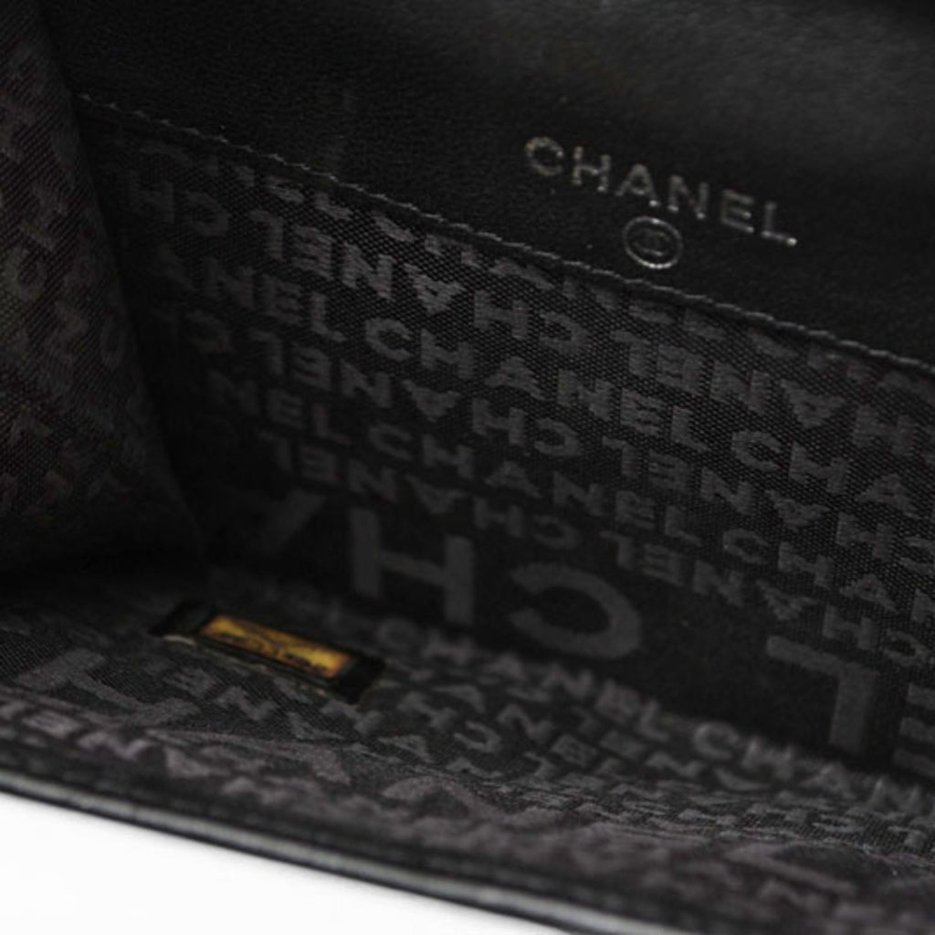 Chanel Black Leather Wallet (Bi-Fold)