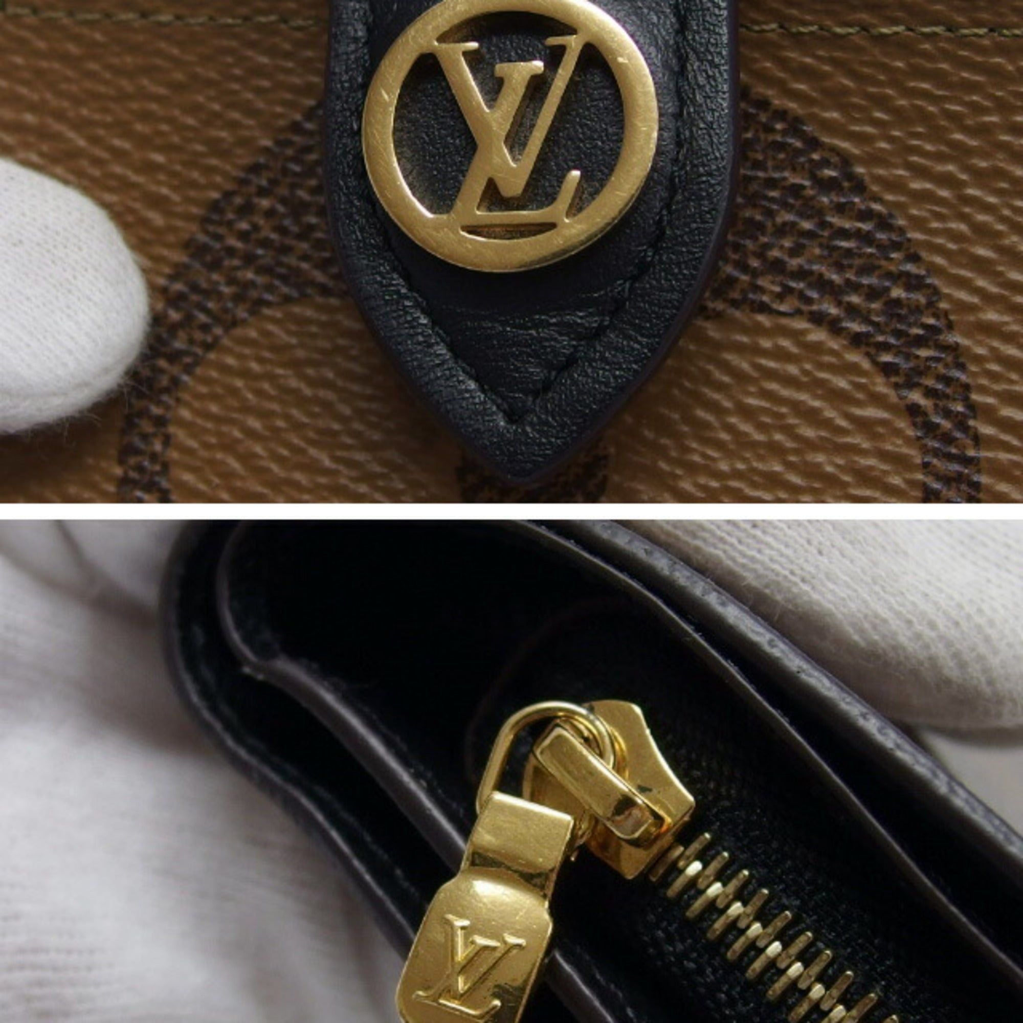 Louis Vuitton Monogram Reverse Galle Monogram Reverse Monogram Reverse Wallet