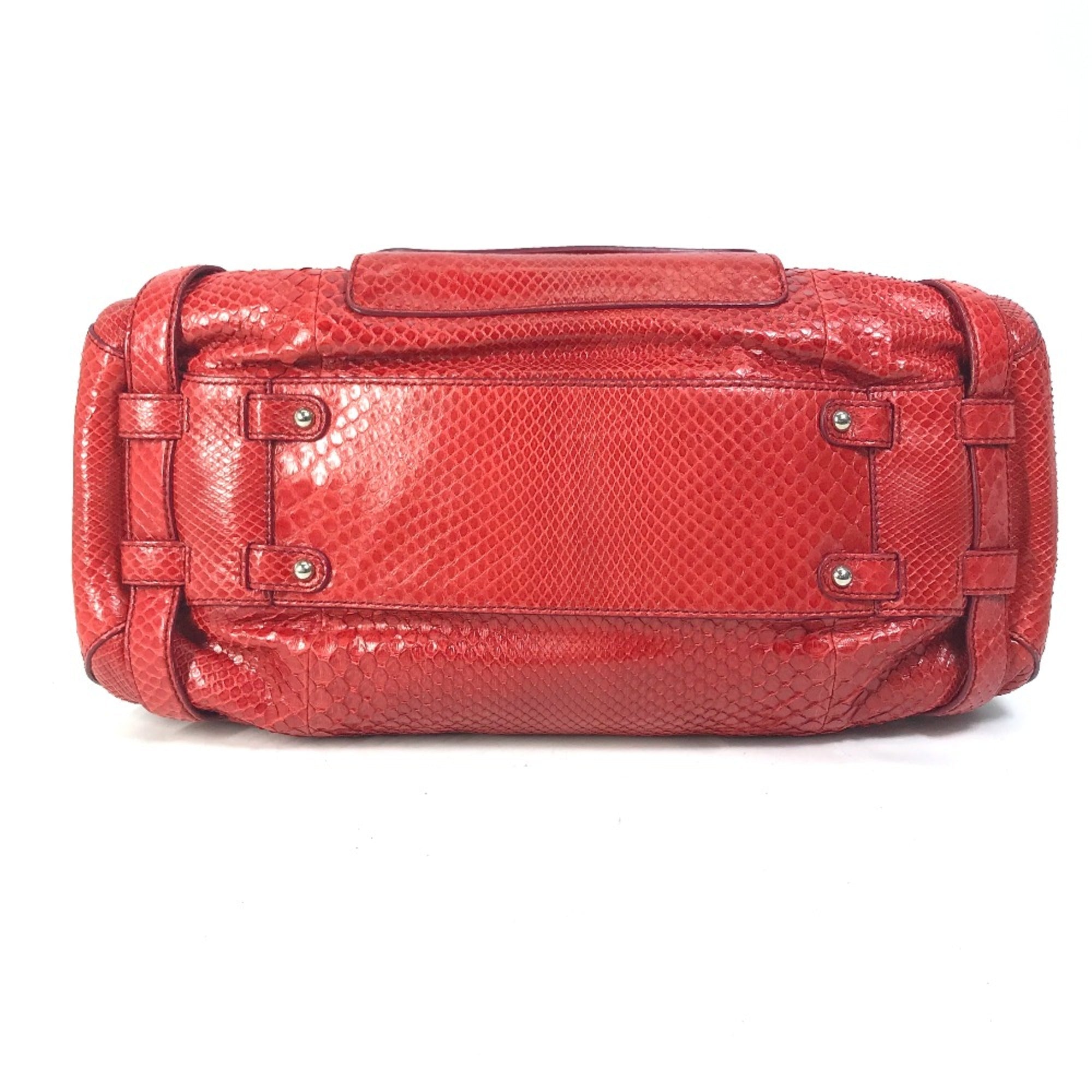 Celine Red Other Boston Bag