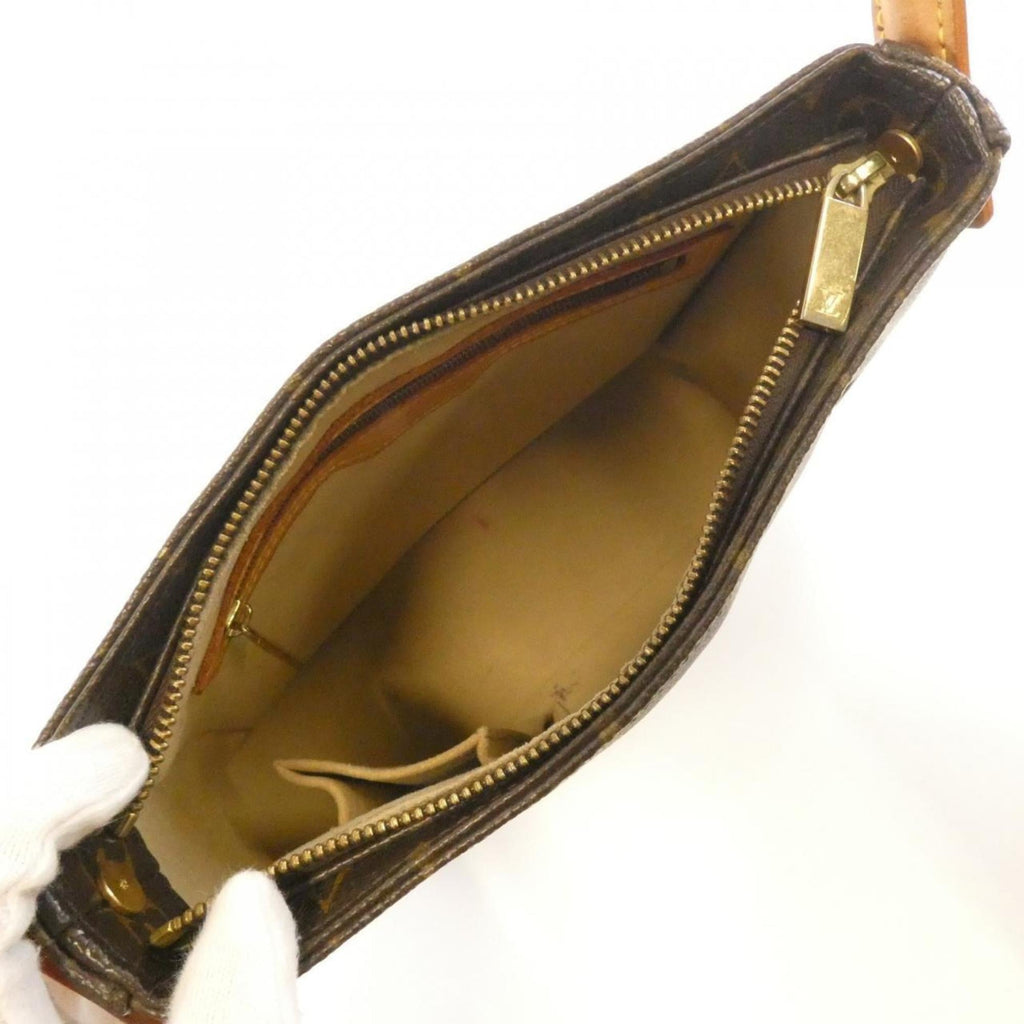Louis Vuitton Monogram Marron Coated Canvas Shoulder Bag