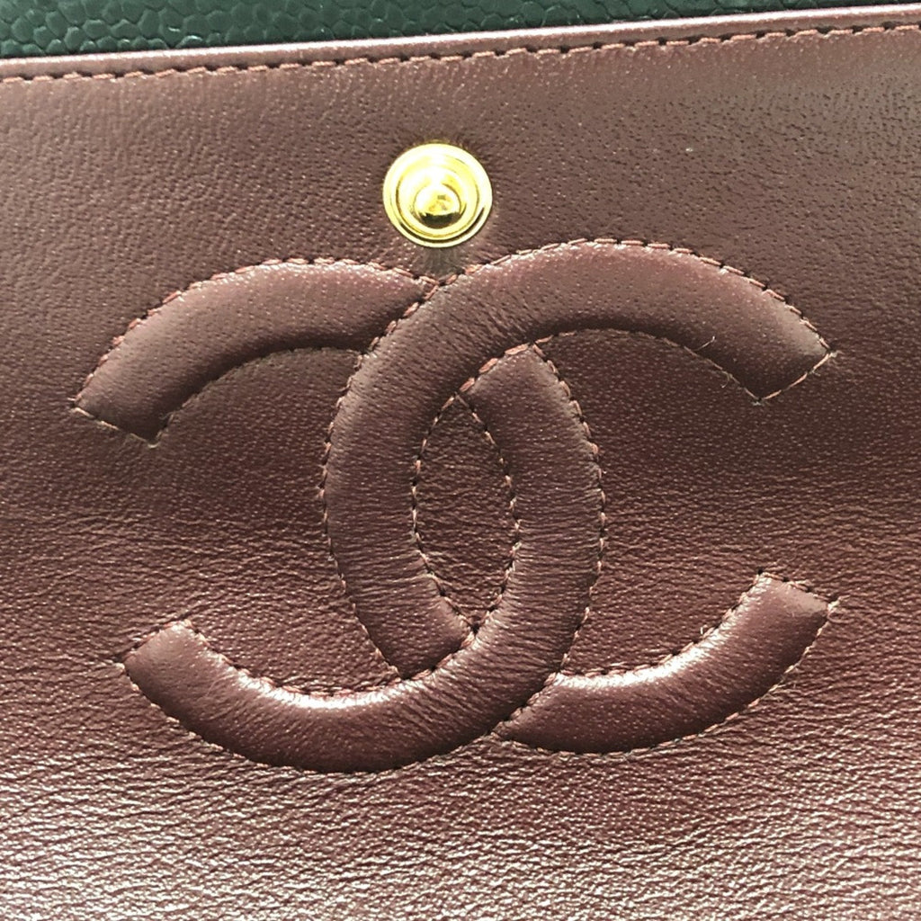 Chanel Black Leather Shoulder Bag