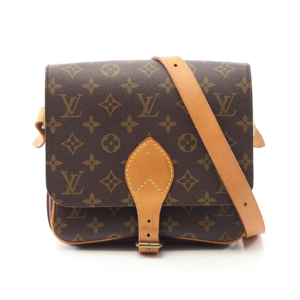 Louis Vuitton Brown Coated Canvas Pvc Leather Shoulder Bag