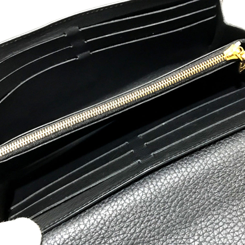 Louis Vuitton Black Leather Wallet