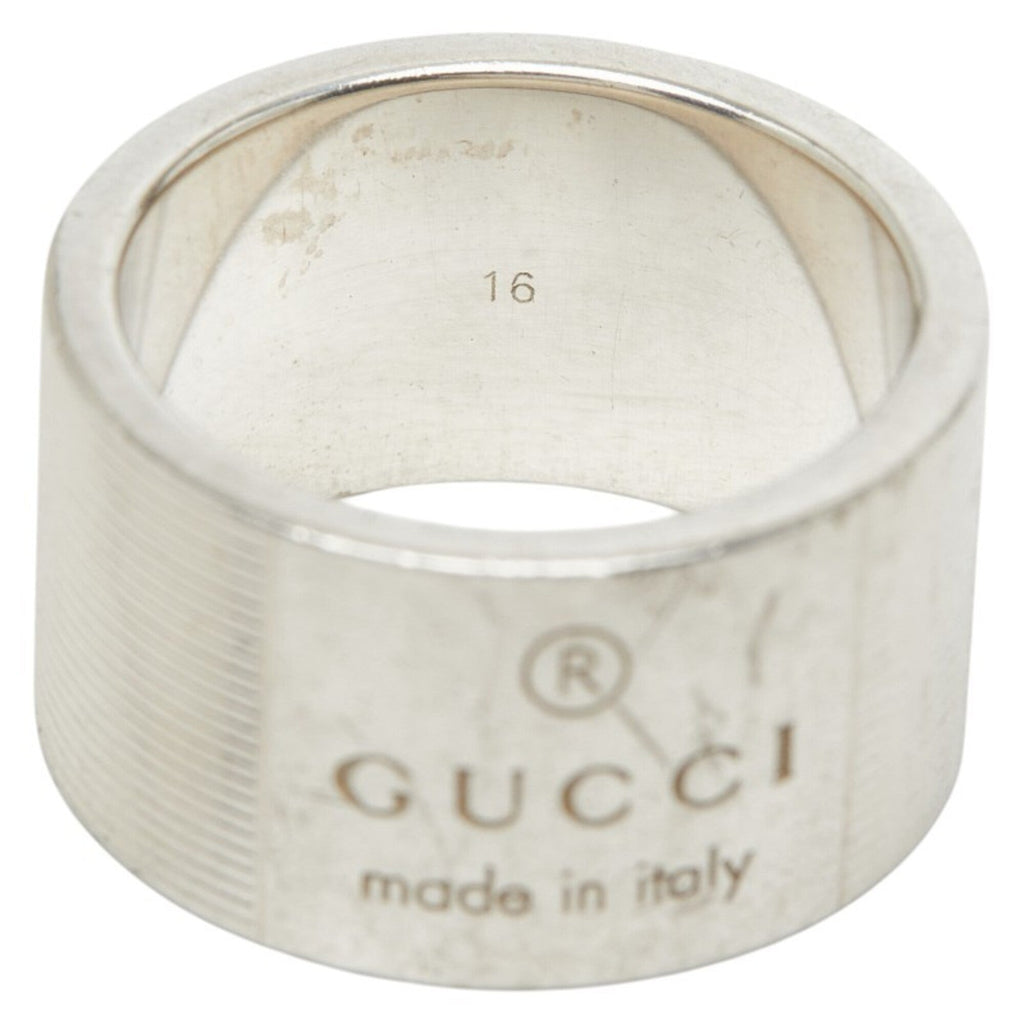 Gucci Silver Silver 925 Band Ring (Pre-Owned)