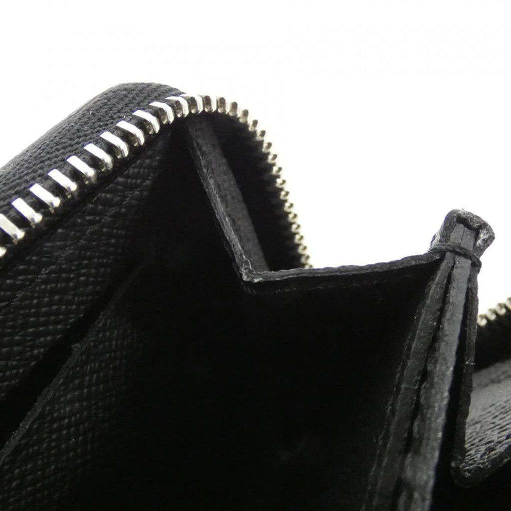 Louis Vuitton Black Leather Coin Purse/Coin Case