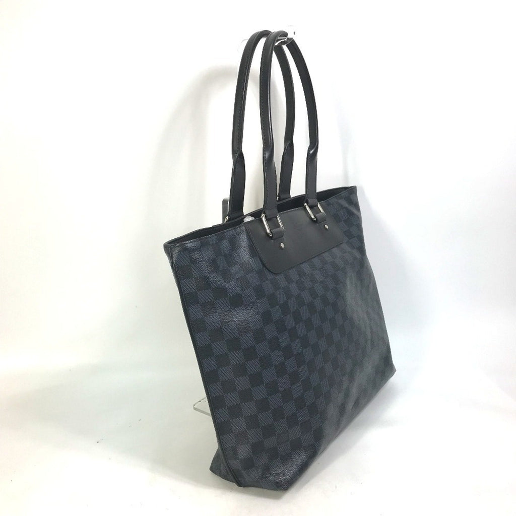 Louis Vuitton Damier Cobalt Black Navy Shoulder Bag Tote Bag