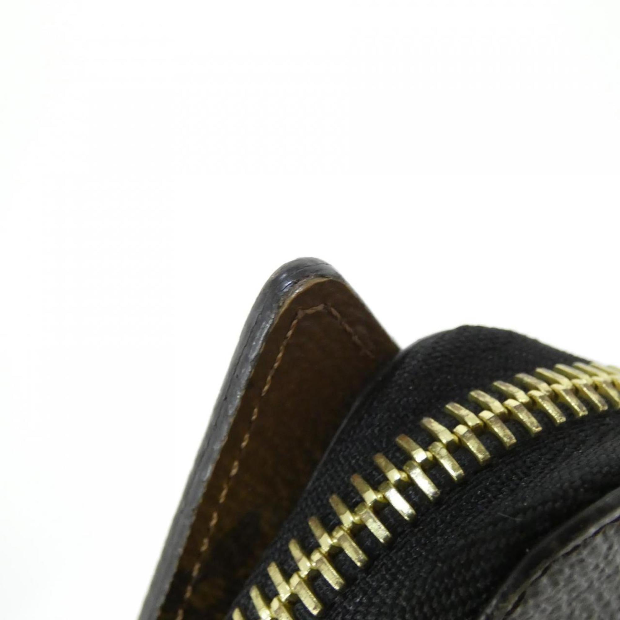 Louis Vuitton Marron Coated Canvas Long Wallet