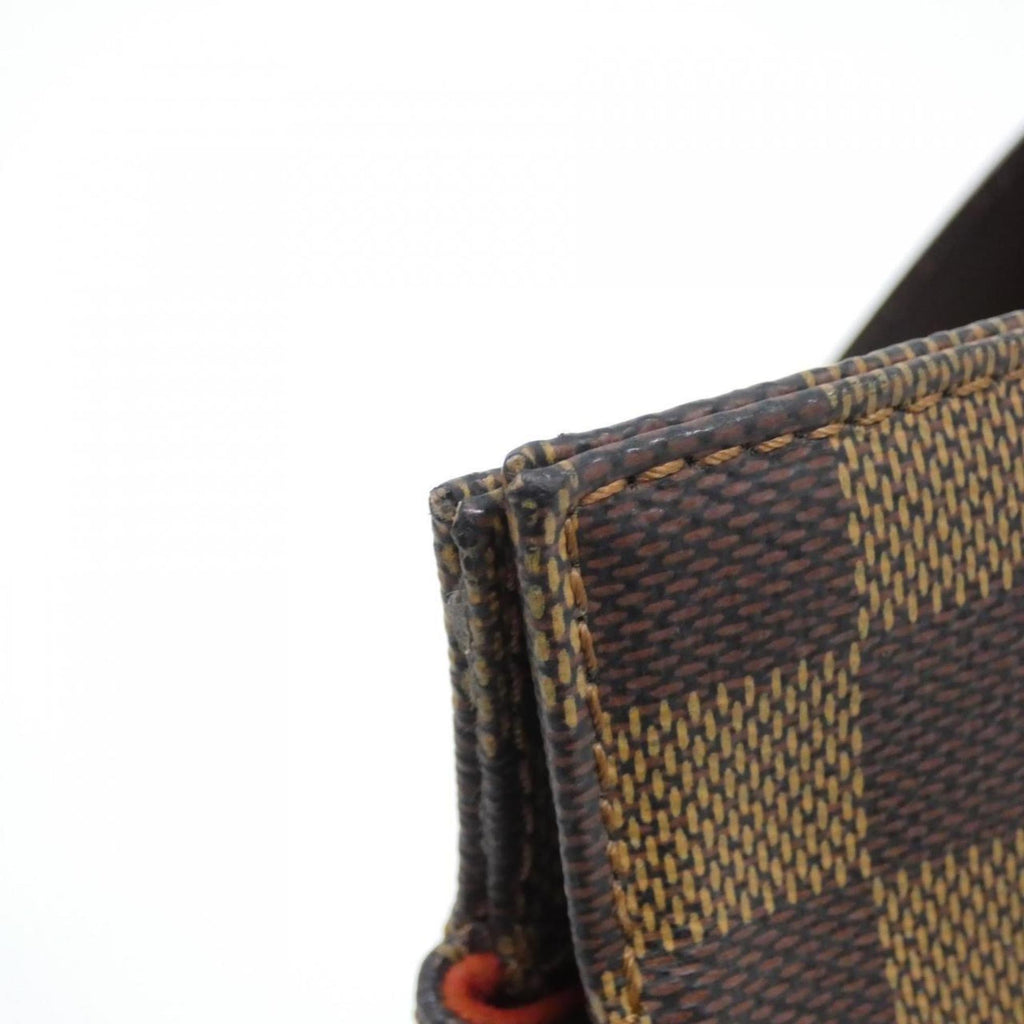 Louis Vuitton Brown Coated Canvas Handbag