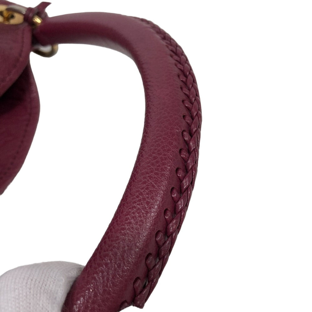 Louis Vuitton Monogram Empreinte Purple Leather Handbag