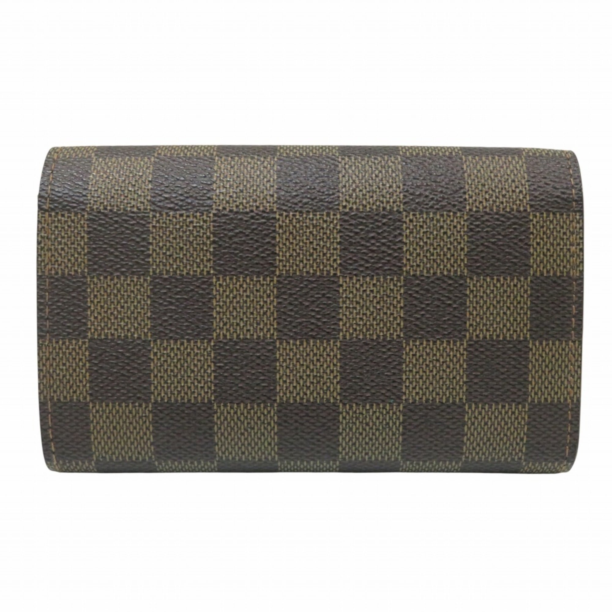 Louis Vuitton Damier Brown Damier Canvas Damier Canvas Wallet