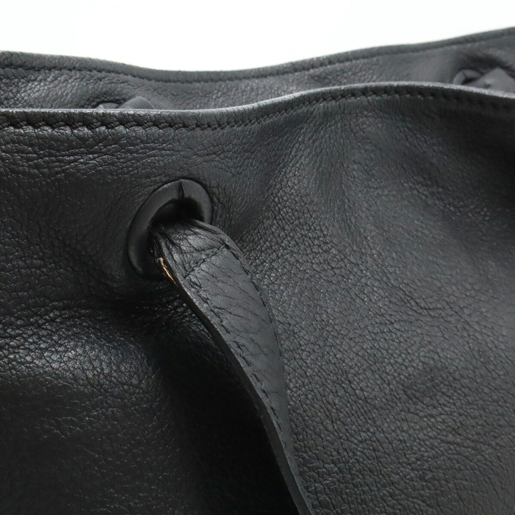 Chanel Black Leather Shoulder Bag Tote Bag