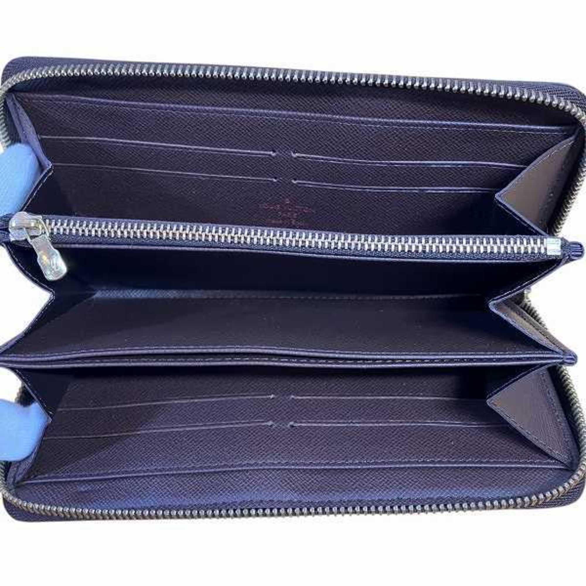 Louis Vuitton Brown Damier Canvas Long Wallet
