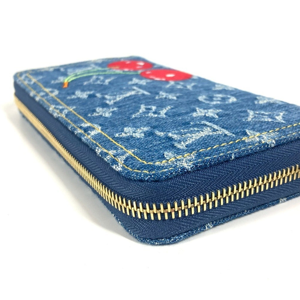 Louis Vuitton Monogram Denim Blue Long Wallet