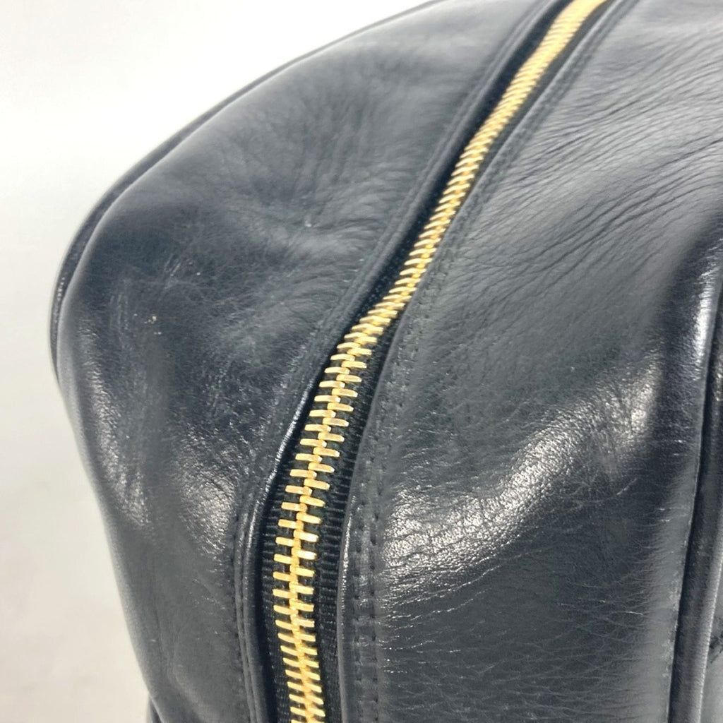 Chanel Black Leather Pouch