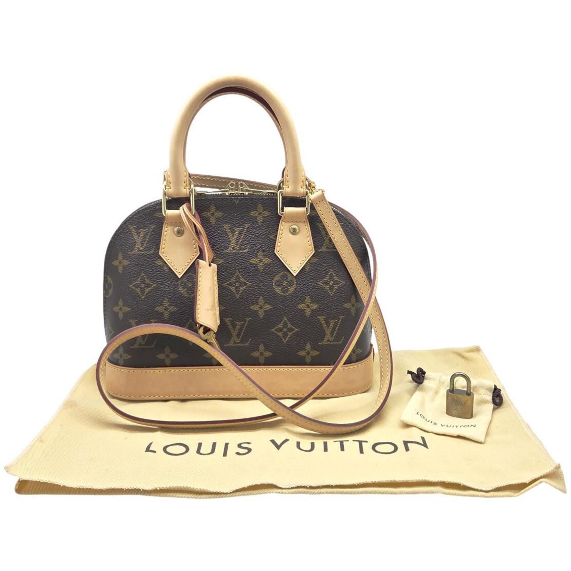 Louis Vuitton Brown Monogram Handbag Shoulder Bag