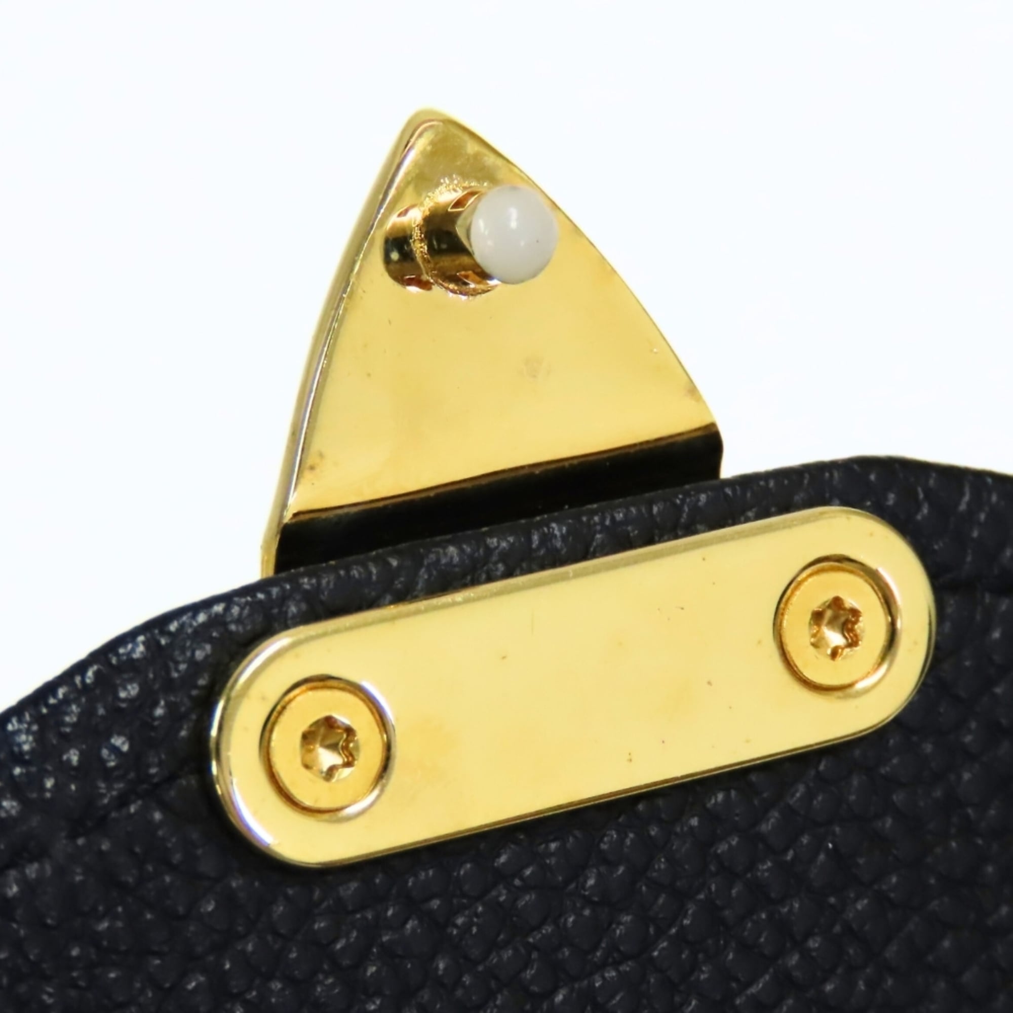 Louis Vuitton Noir Monogram Empreinte Pochette Shoulder Bag