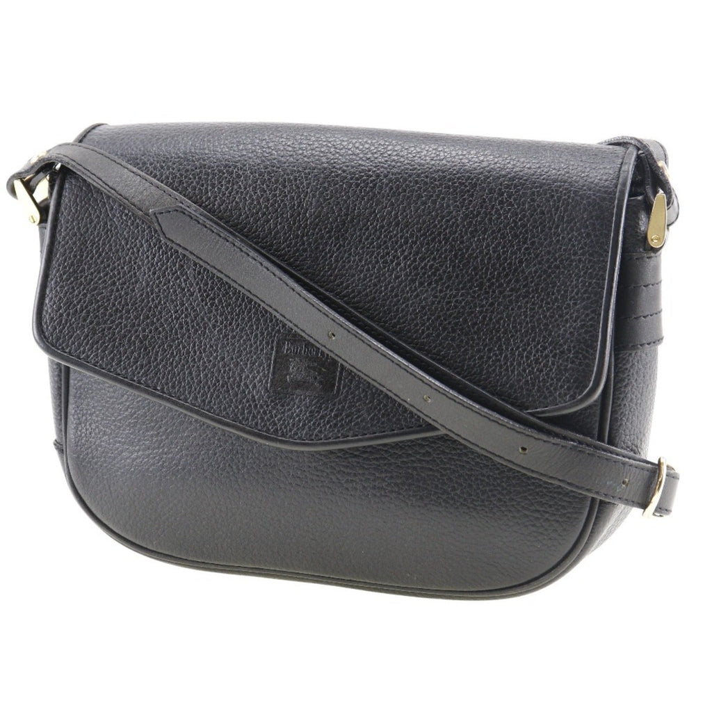 Burberry Black Leather Shoulder Bag