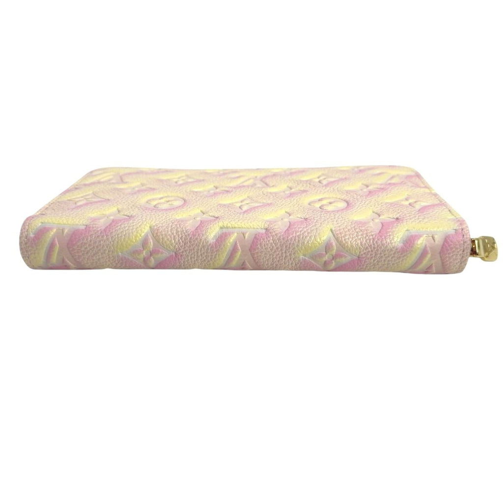 Louis Vuitton Monogram Empreinte Pink Monogram Empreinte Long Wallet