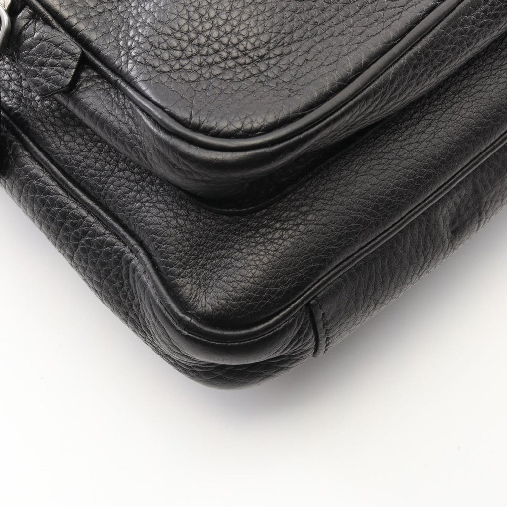 Prada Black Leather Shoulder Bag