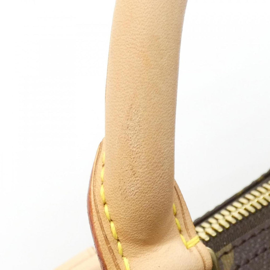 Louis Vuitton Brown Coated Canvas Boston Bag