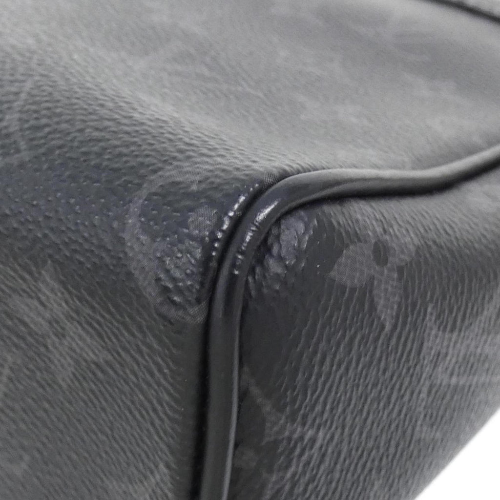 Louis Vuitton Black Coated Canvas Shoulder Bag