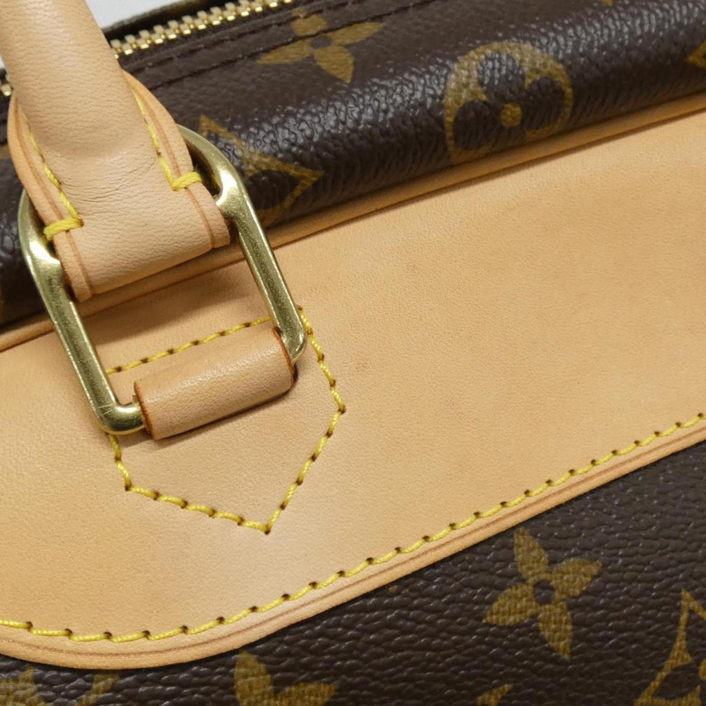 Louis Vuitton Marron Coated Canvas Handbag