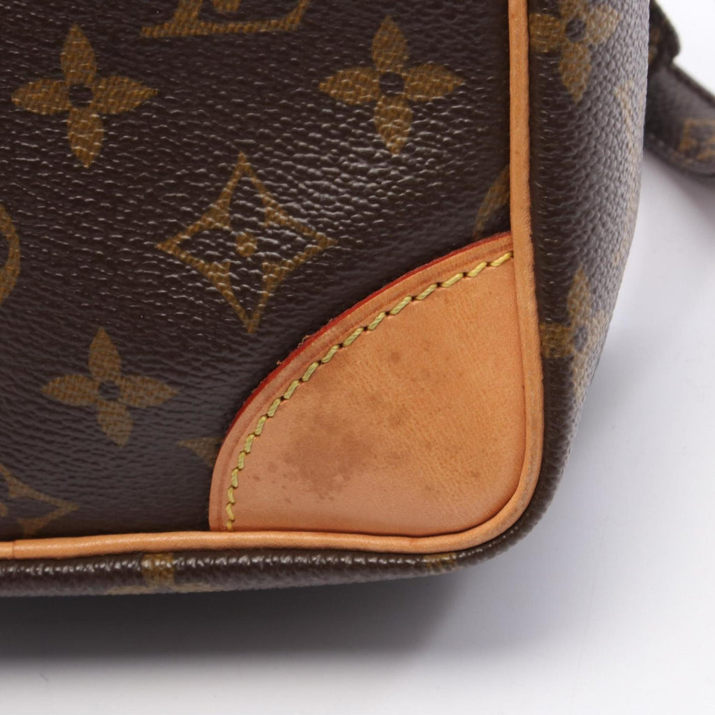 Louis Vuitton Brown Monogram Coated Canvas Shoulder Bag
